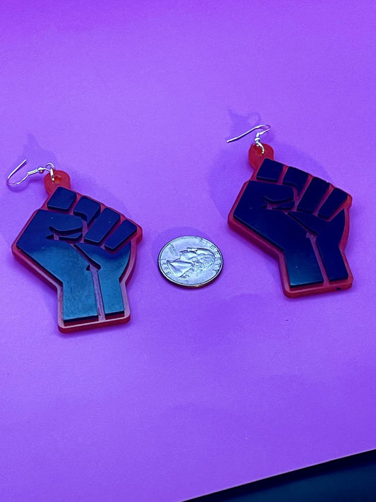 Power Fist Earrings