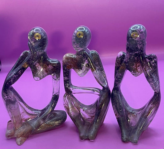 Divine Feminine Resin Figurines w/ Third Eye (Three Styles)